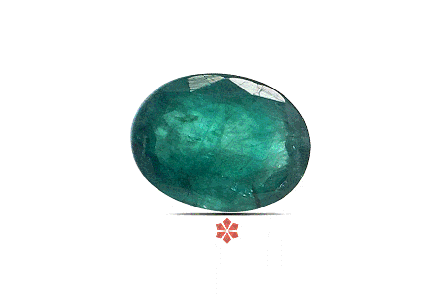 Emerald (Maragadham) 8x6 MM 1.15 carats