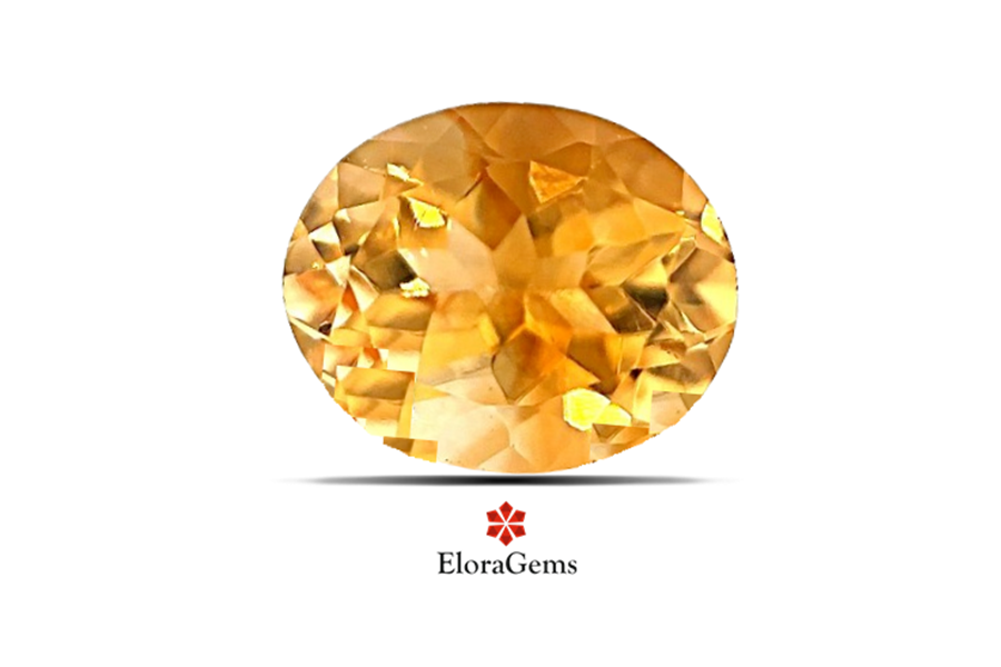 Citrine 11x9 MM 3.38 carats