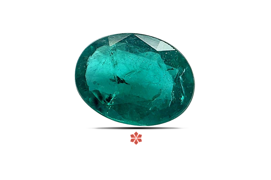 Emerald (Maragadham) 8x6 MM 1.1 carats