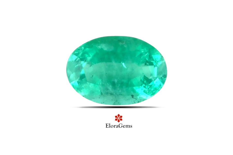 Emerald (Maragadham) 7x5 MM 0.62 carats
