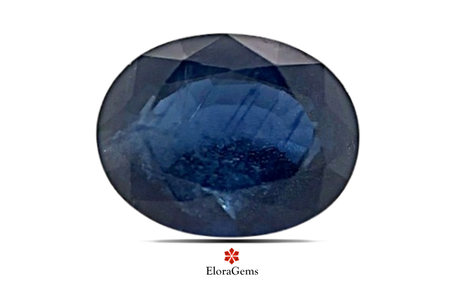 Blue Sapphire (Neelam) 9x7 MM 2.87 carats
