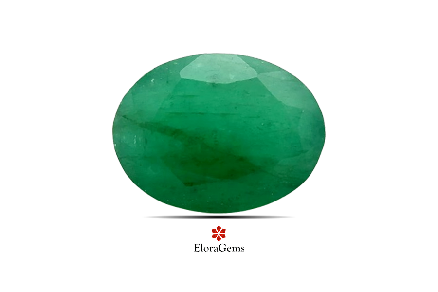Emerald (Maragadham) 8x6 MM 1.5 carats