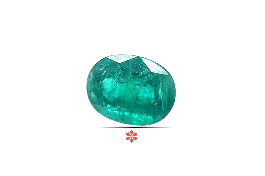 Emerald (Maragadham) 12x9 MM 4.69 carats