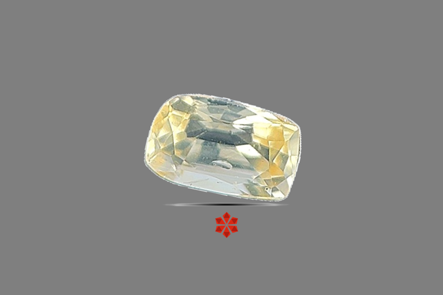 Yellow Sapphire (Pushparag) 6x4 MM 0.69 carats