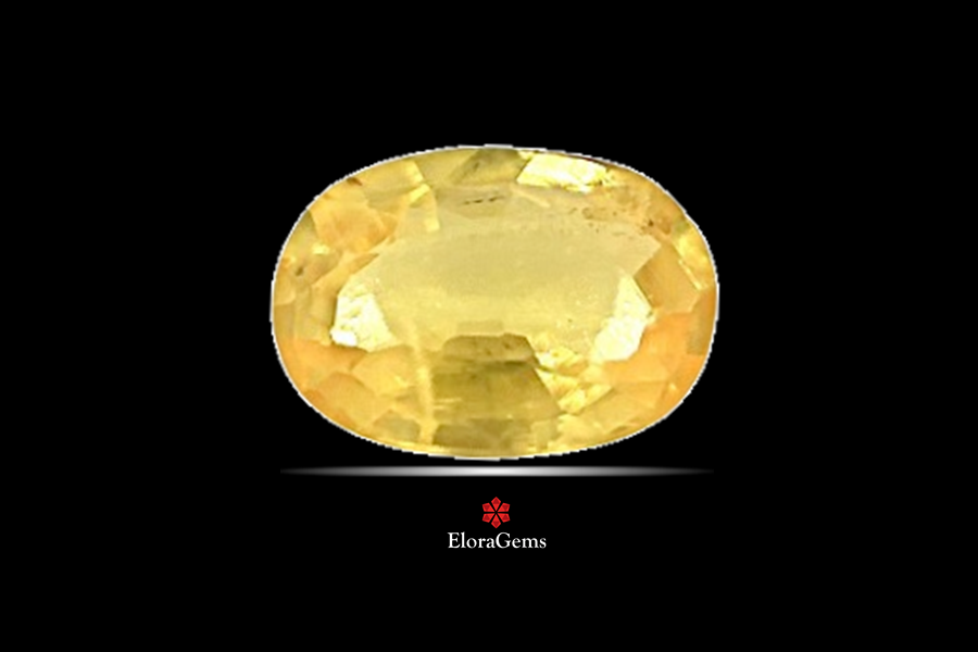 Yellow Sapphire (Pushparag) 7x5 MM 1.01 carats
