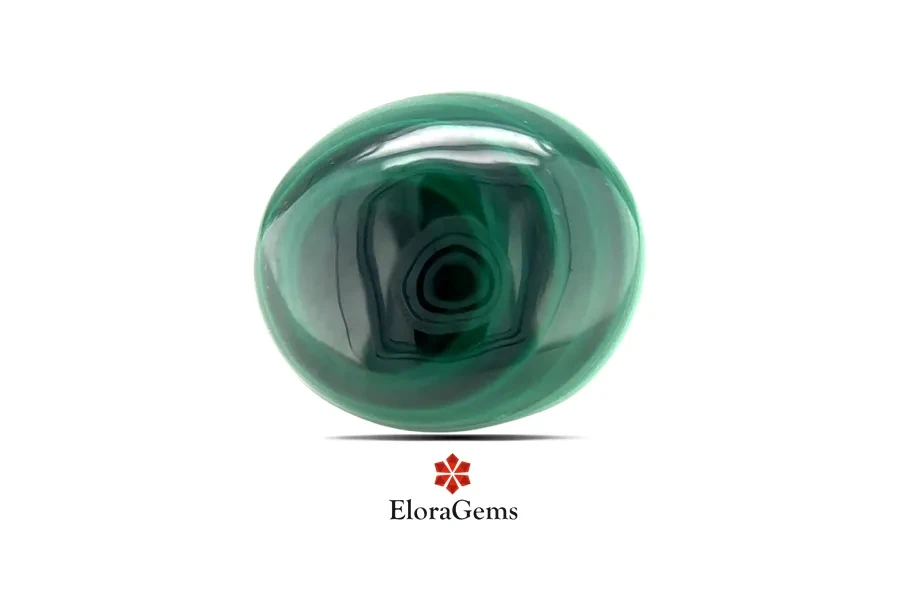 Malachite 17x15 MM 21.7 carats