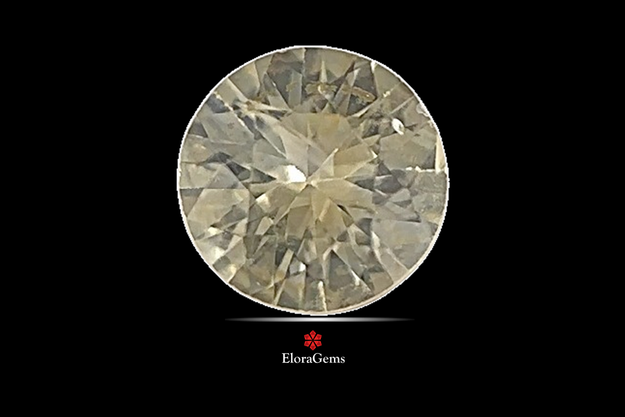 Yellow Sapphire (Pushparag) 6x6 MM 1 carats