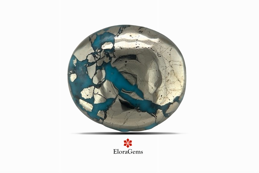 Turquoise 22x18 MM 28 carats