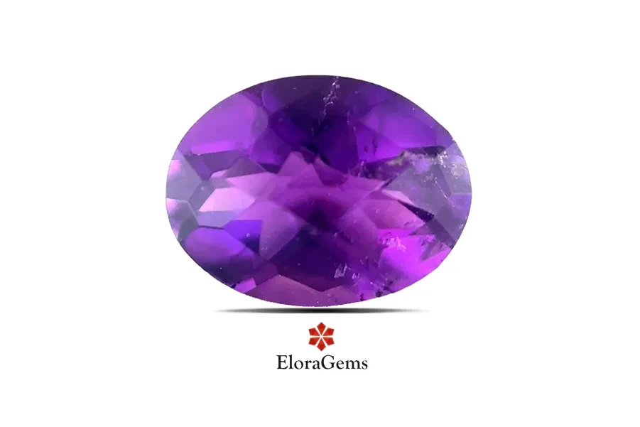 Amethyst 9x7 MM 1.6 carats