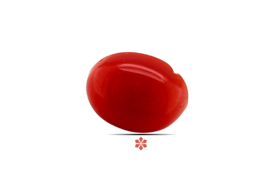 Red Coral 10x7 MM 2 carats