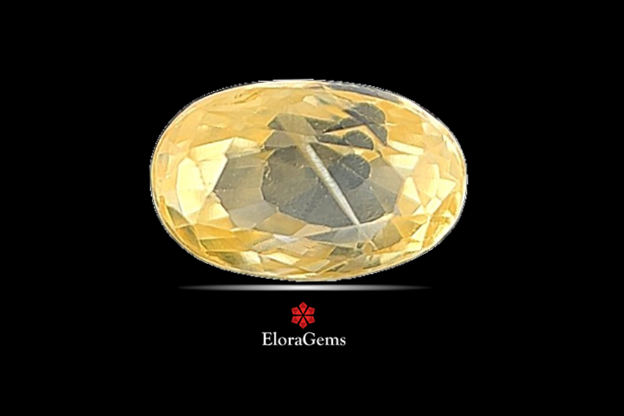 Yellow Sapphire (Pushparag) 8x5 MM 1.73 carats