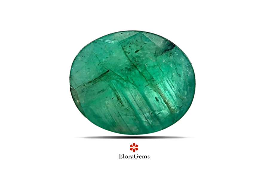 Emerald (Maragadham) 12x10 MM 6.38 carats
