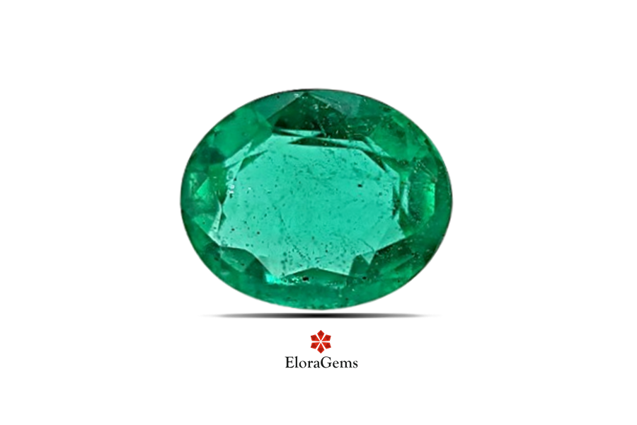 Emerald (Maragadham) 8x7 MM 1.36 carats