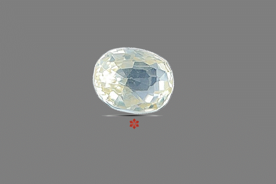 Yellow Sapphire (Pushparag) 6x5 MM 0.88 carats
