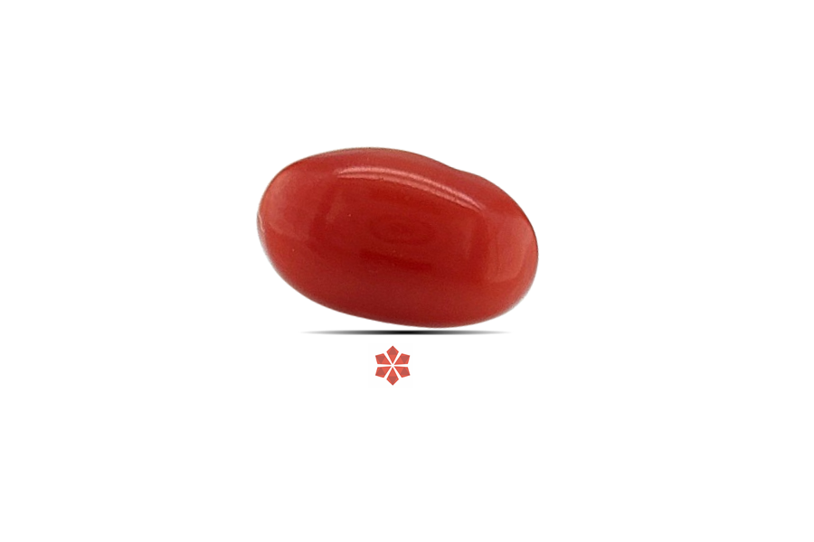 Red Coral 10x7 MM 1.92 carats