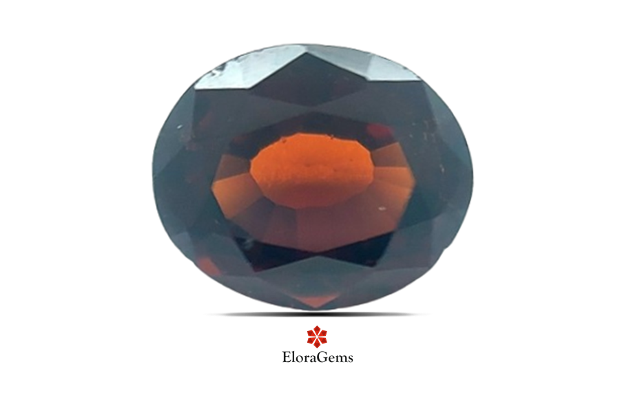 Hessonite (Gomed) 9x8 MM 3.1 carats