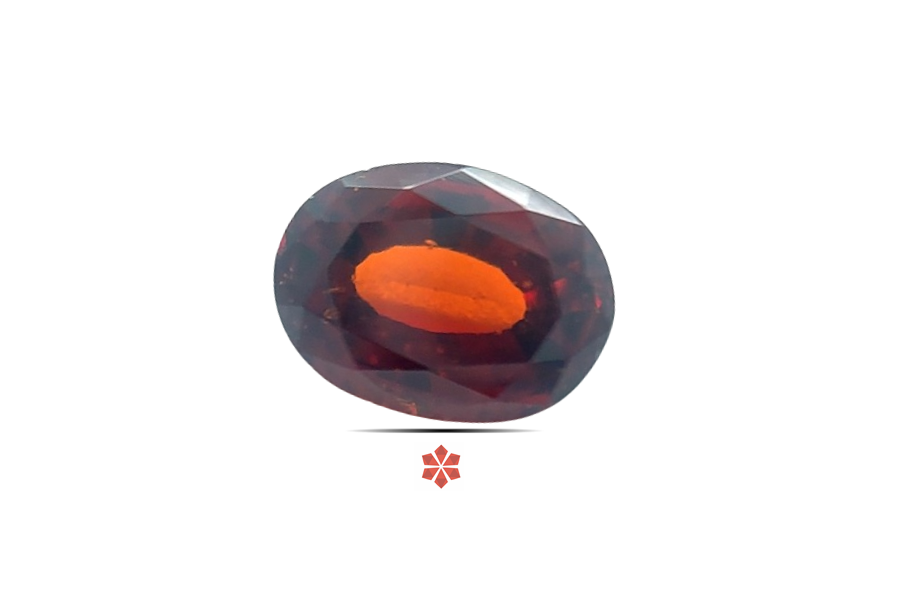 Hessonite (Gomed) 10x7 MM 3.15 carats