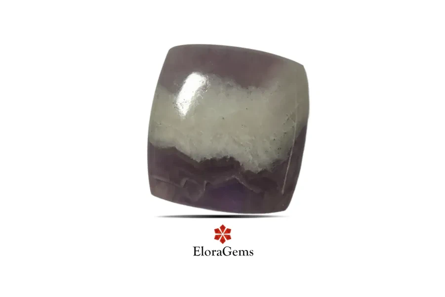 Amethyst Lace Agate 27x25 MM 33.14 carats