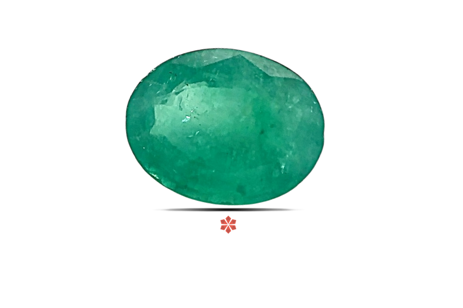 Emerald (Maragadham) 9x7 MM 1.62 carats
