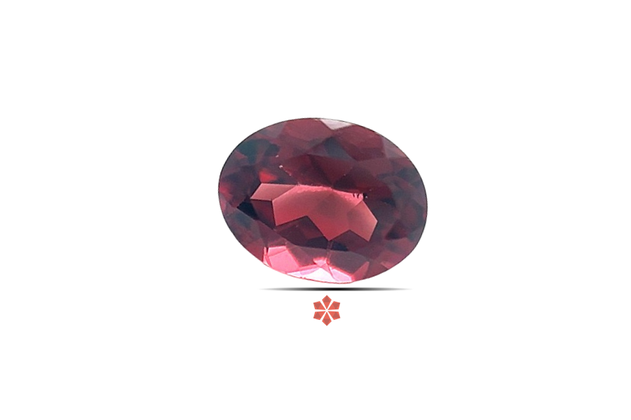 Rhodolite Garnet 9x7 MM 2.18 carats