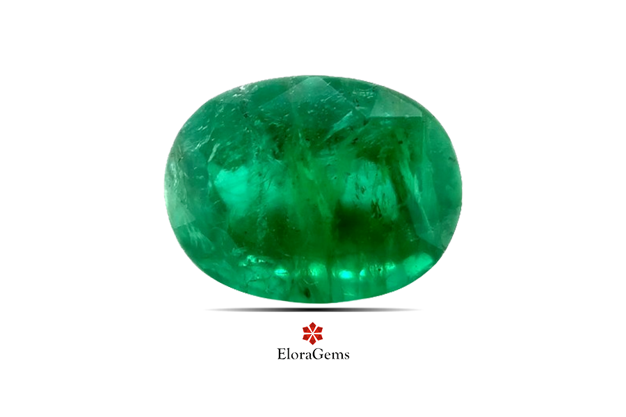 Emerald (Maragadham) 12x9 MM 4.69 carats