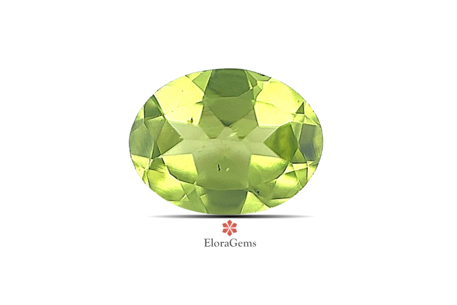 Peridot 8x6 MM 1.14 carats