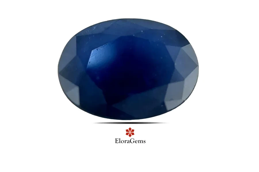 Blue Sapphire (Neelam) 9x7 MM 1.9 carats