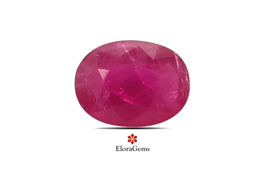 Ruby (Manik) 8x6 MM 1.37 carats