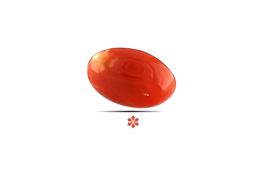 Red Coral 10x7 MM 1.69 carats