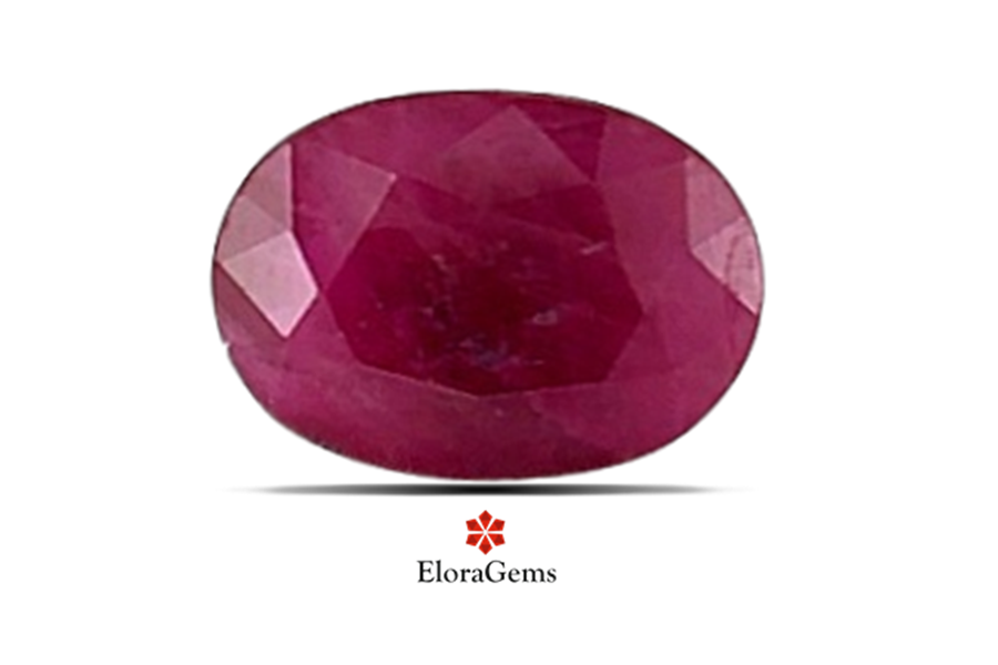 Ruby (Manik) 7x5 MM 0.91 carats