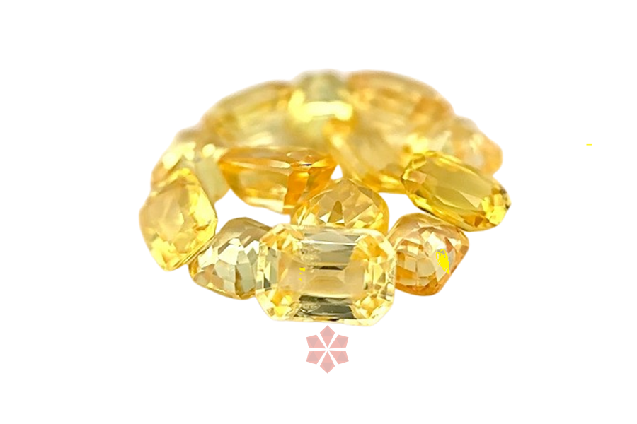 YELLOW SAPPHIRE (THAILAND) -PREMIUM QUALITY LIGHT COLOUR WITH GOOD LUSTER