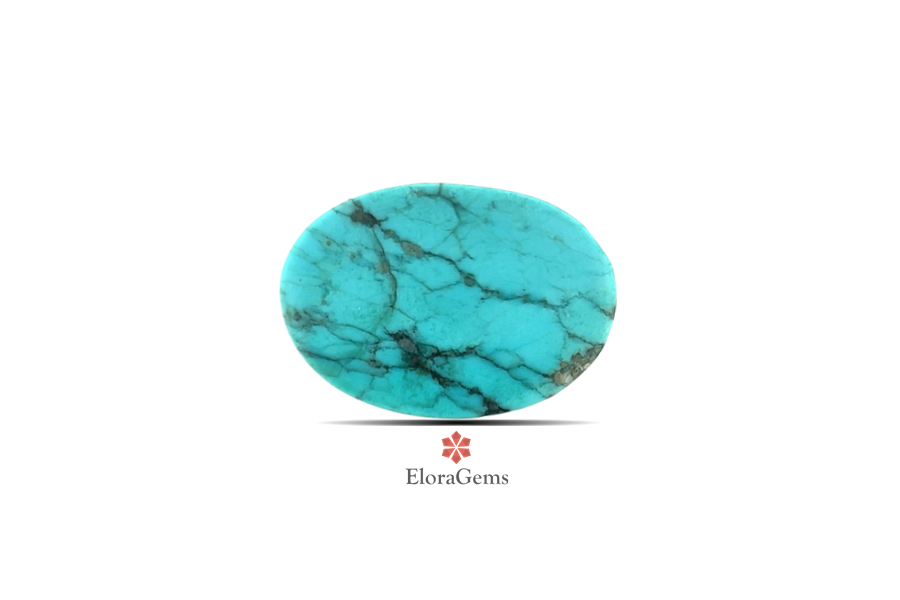 Turquoise 17x12 MM 6.54 carats