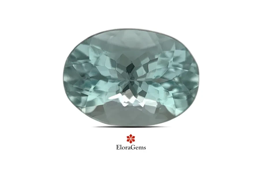 Aquamarine 9x7 MM 1.6 carats