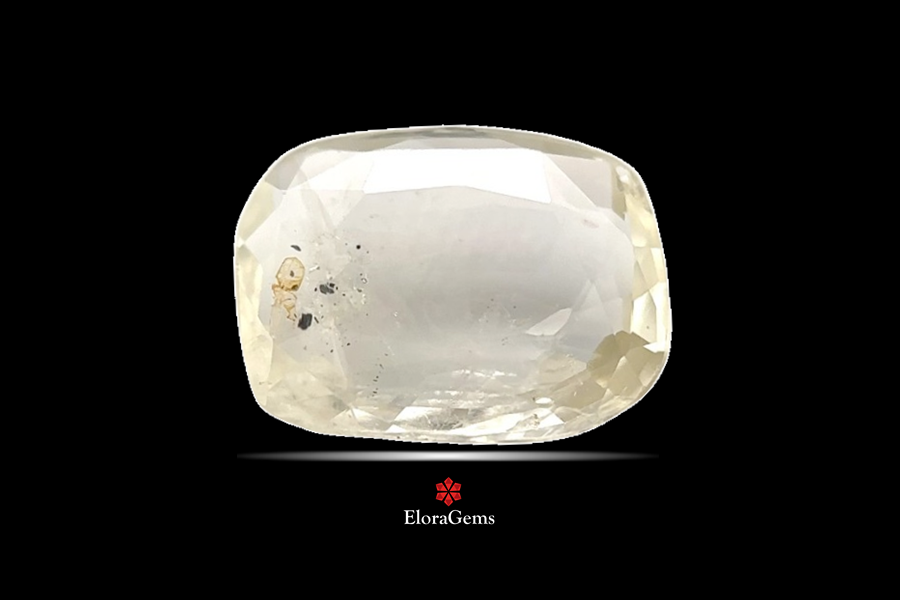 Yellow Sapphire (Pushparag) 11x8 MM 3.33 carats