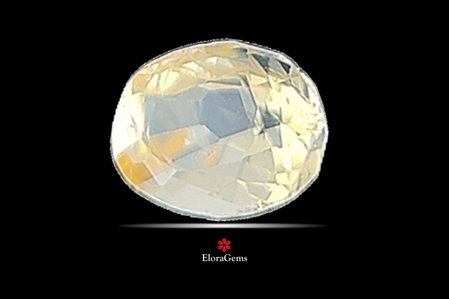 Yellow Sapphire (Pushparag) 5x4 MM 0.62 carats