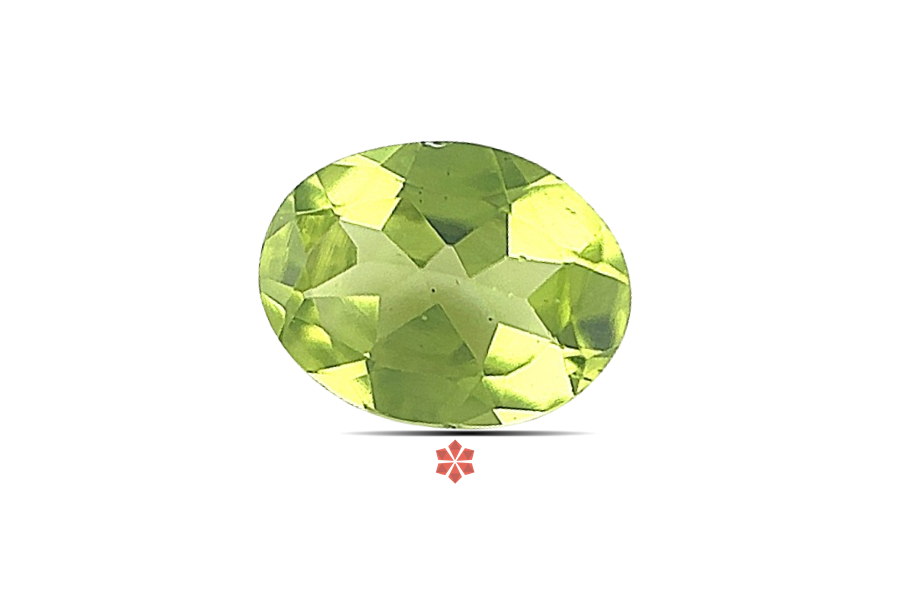 Peridot 8x6 MM 1.1 carats