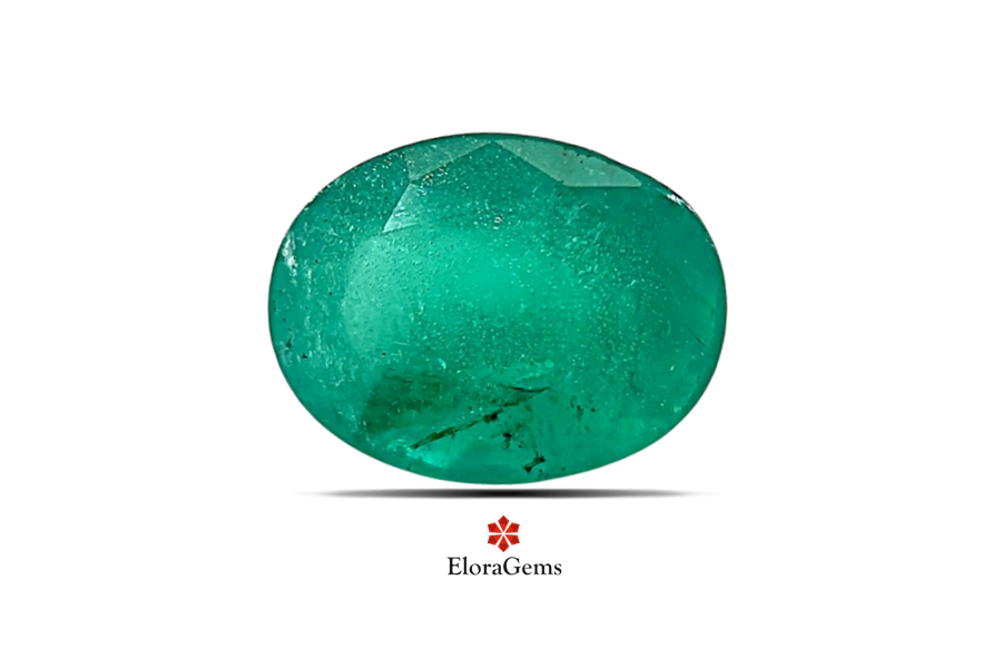 Emerald (Maragadham) 9x7 MM 1.88 carats