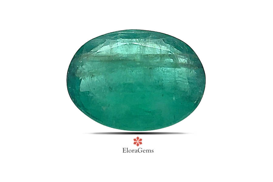 Emerald (Maragadham) 8x6 MM 1.03 carats