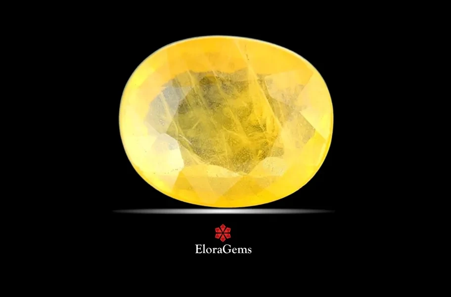 Yellow Sapphire (Pushparag) 10x8 MM 2.62 carats