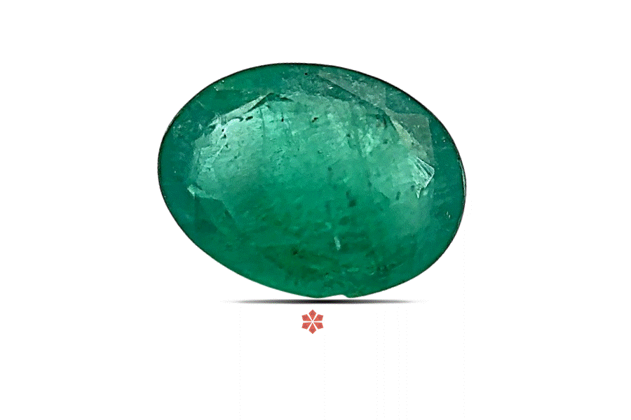 Emerald (Maragadham) 8x6 MM 0.99 carats