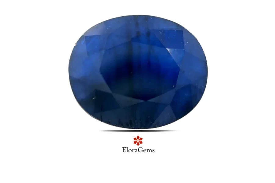 Blue Sapphire (Neelam) 11x9 MM 4.55 carats