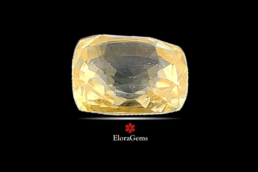 Pgs Yellow Sapphire (Pushparag) 7x5 MM 1.78 carats