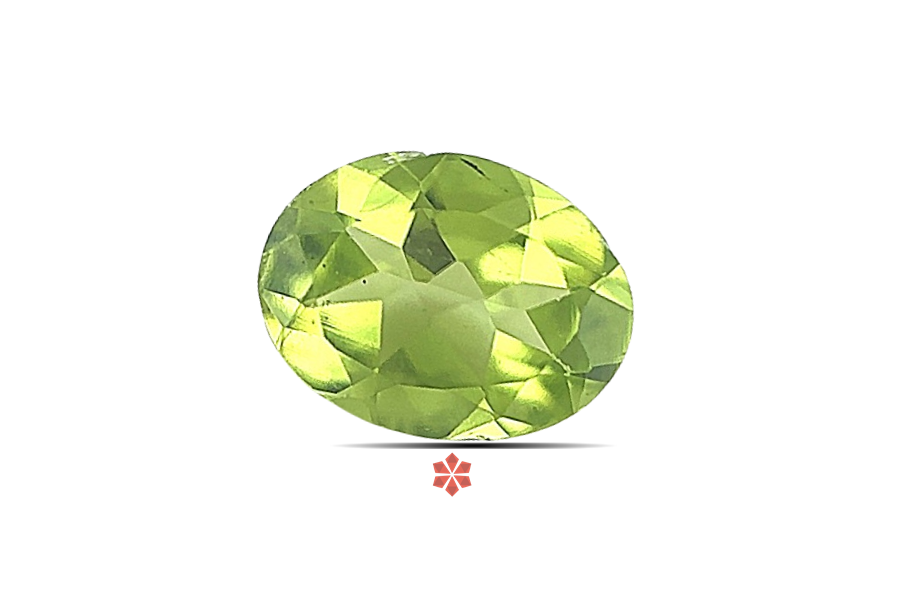 Peridot 8x6 MM 1.11 carats