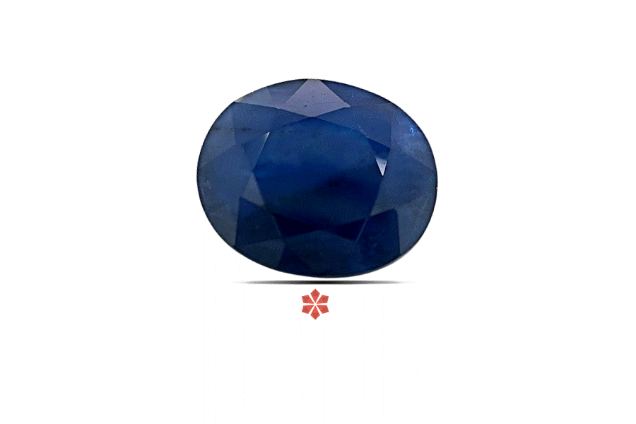 Blue Sapphire (Neelam) 11x9 MM 3.54 carats