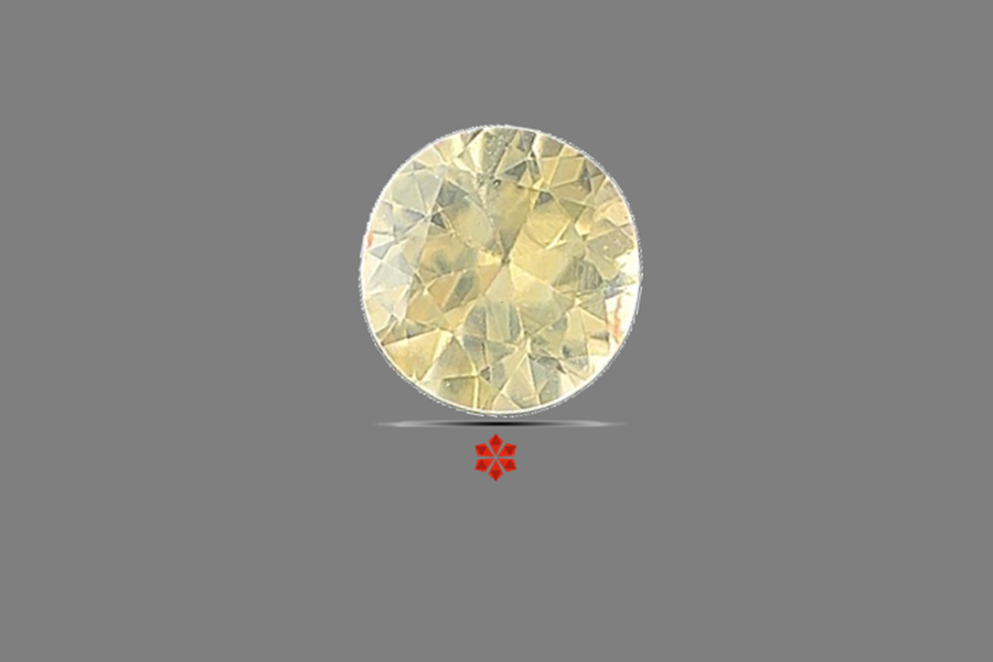 Yellow Sapphire (Pushparag) 5x5 MM 0.77 carats