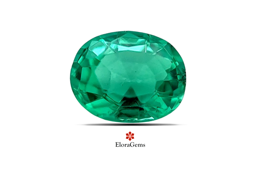 Emerald (Maragadham) 5x4 MM 0.39 carats
