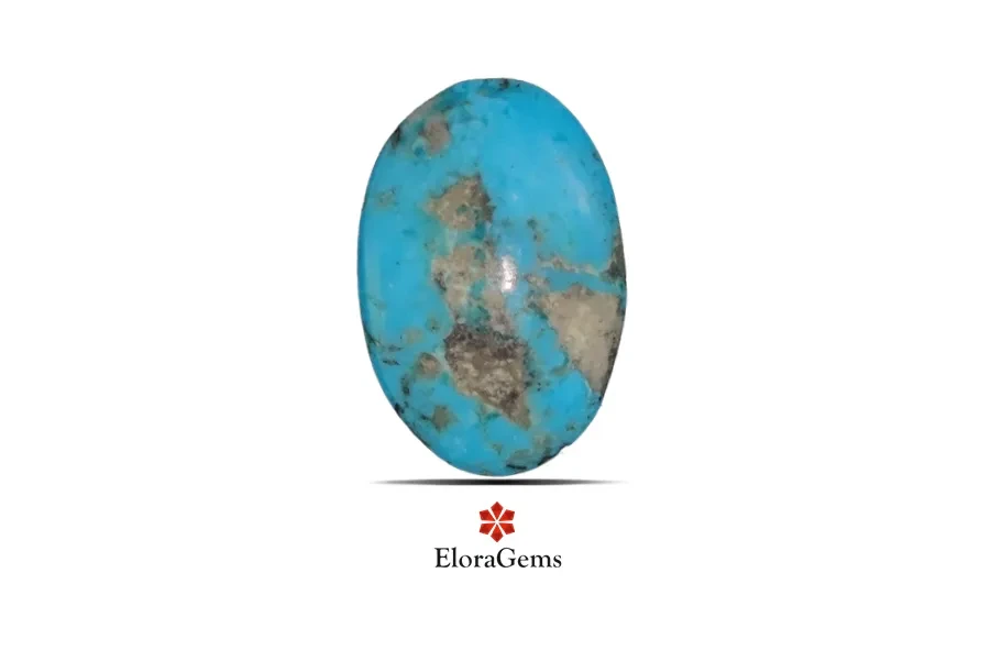 Turquoise 19x13 MM 7.5 carats