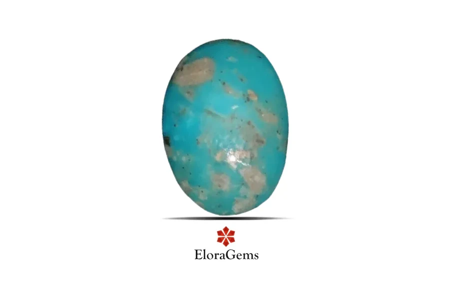 Turquoise 15x11 MM 6.54 carats
