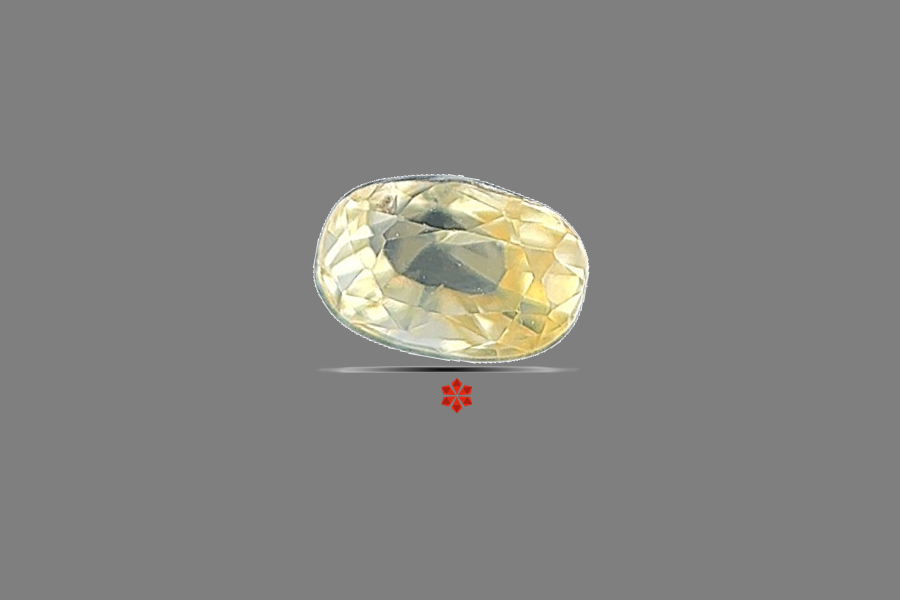 Yellow Sapphire (Pushparag) 6x4 MM 0.76 carats