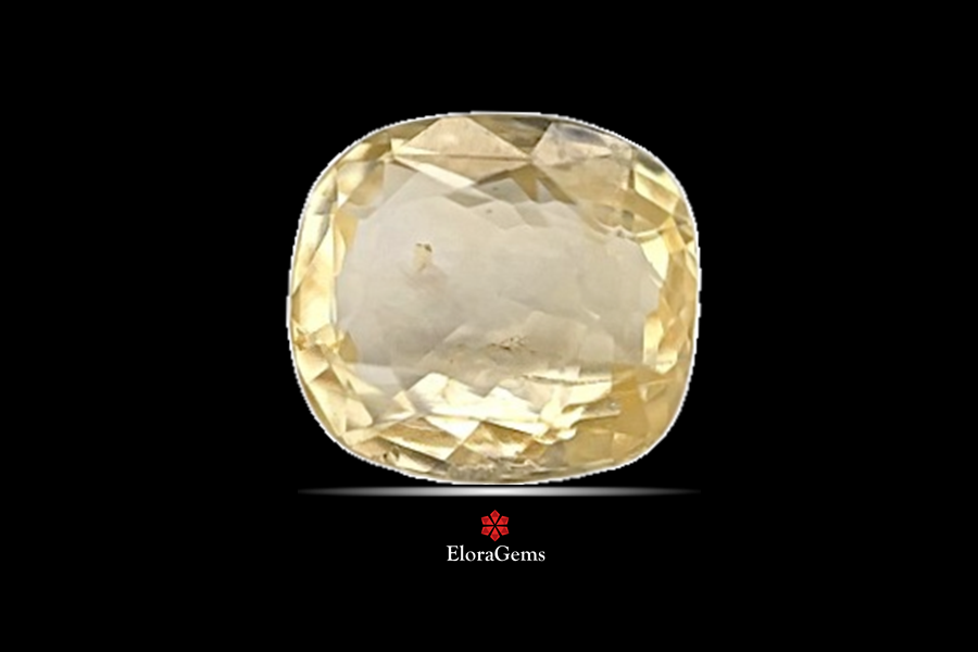 Yellow Sapphire (Pushparag) 7x6 MM 1.9 carats